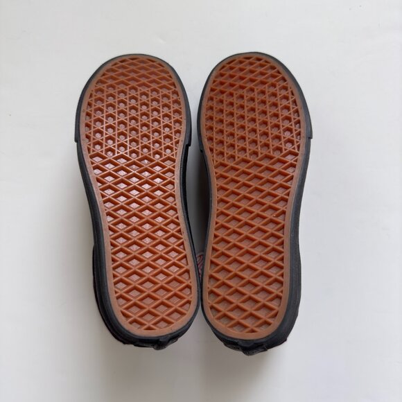 NWT Vans Sk8-hi Maroon/Burgundy Velvet Sneakers - Picture 7 of 9